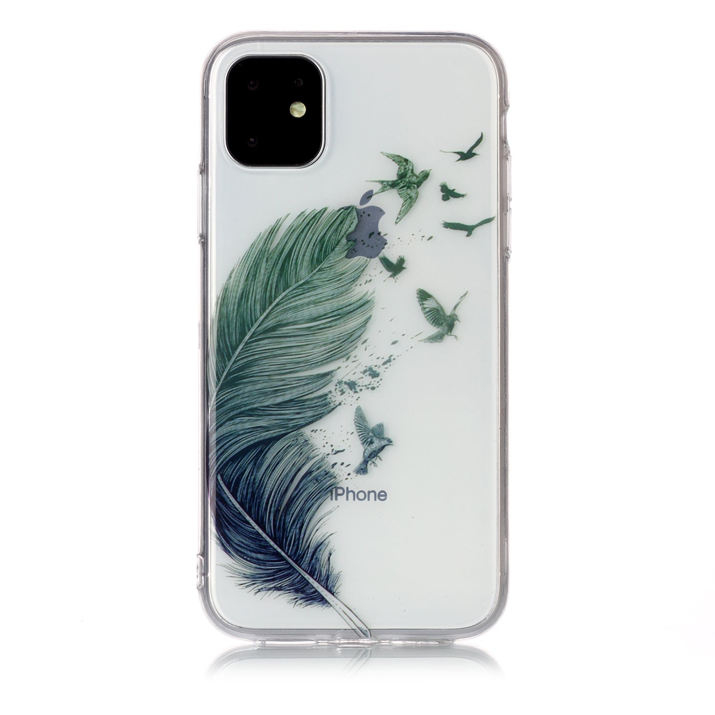 Pattern Printing IMD Soft TPU Phone Case Covering Cell Phone Shell for iPhone 11 6.1 inch (2019)