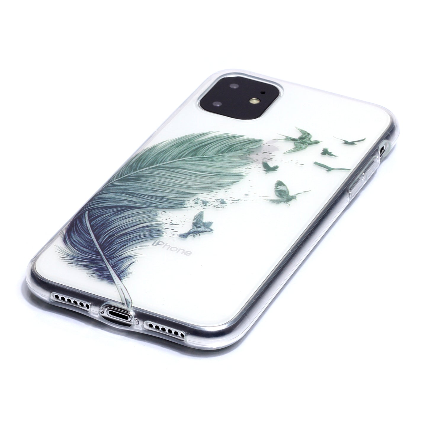 Pattern Printing IMD Soft TPU Phone Case Covering Cell Phone Shell for iPhone 11 6.1 inch (2019)