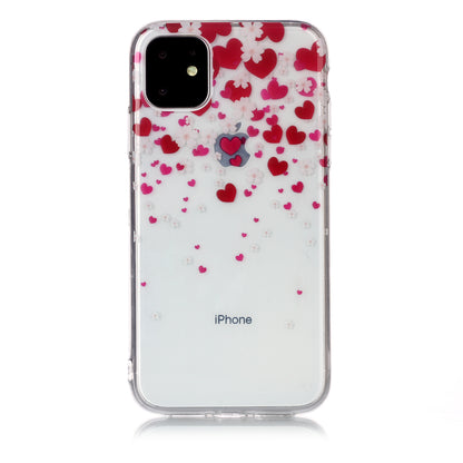 Pattern Printing IMD Soft TPU Phone Case Covering Cell Phone Shell for iPhone 11 6.1 inch (2019)