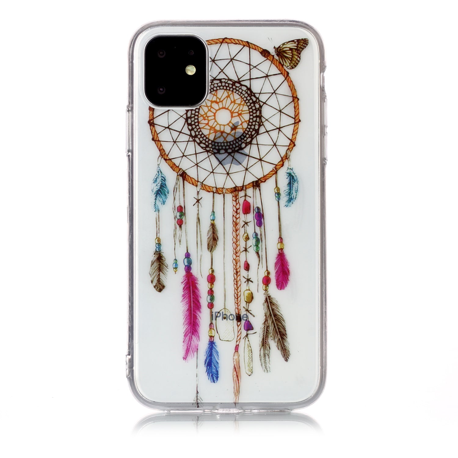 Pattern Printing IMD Soft TPU Phone Case Covering Cell Phone Shell for iPhone 11 6.1 inch (2019)