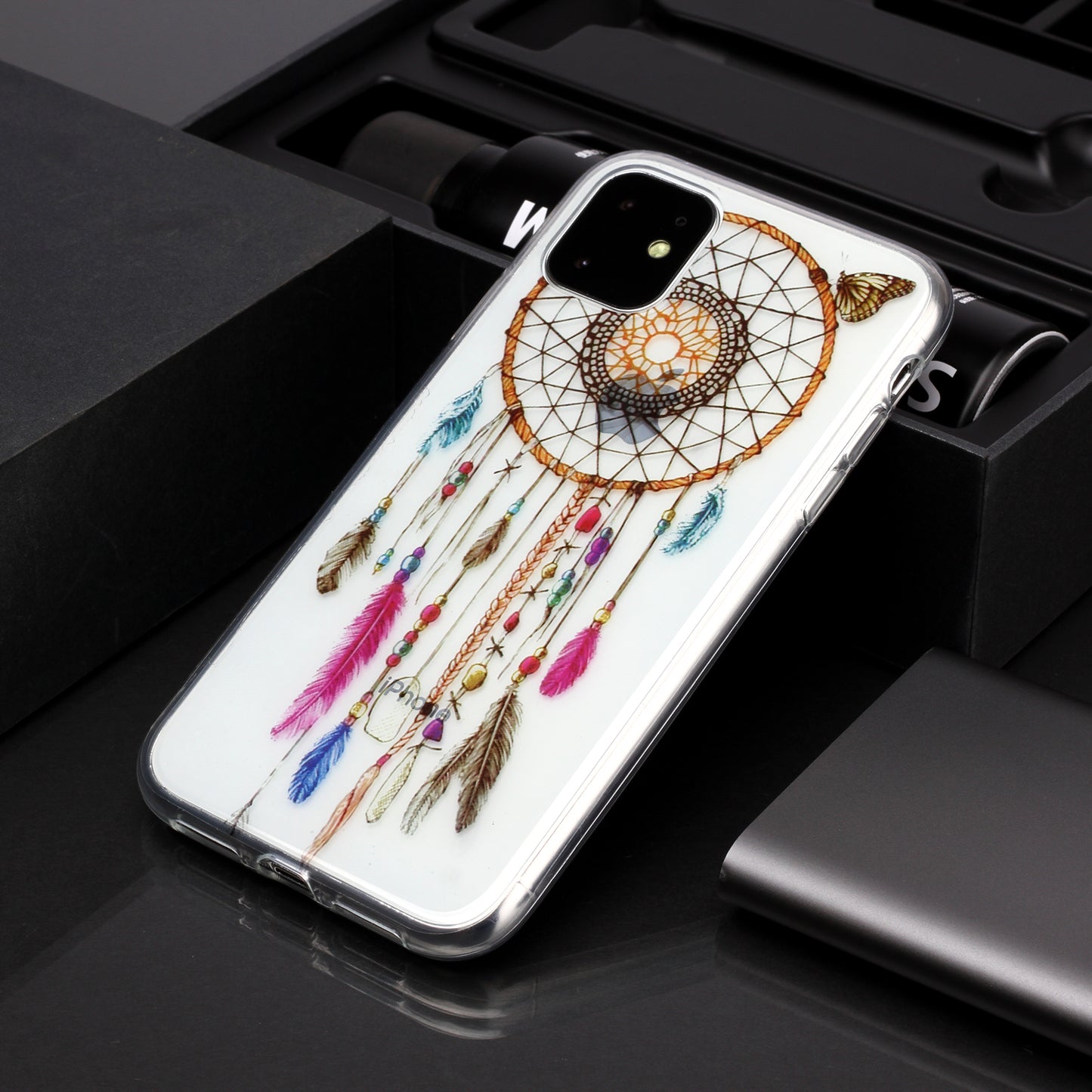 Pattern Printing IMD Soft TPU Phone Case Covering Cell Phone Shell for iPhone 11 6.1 inch (2019)
