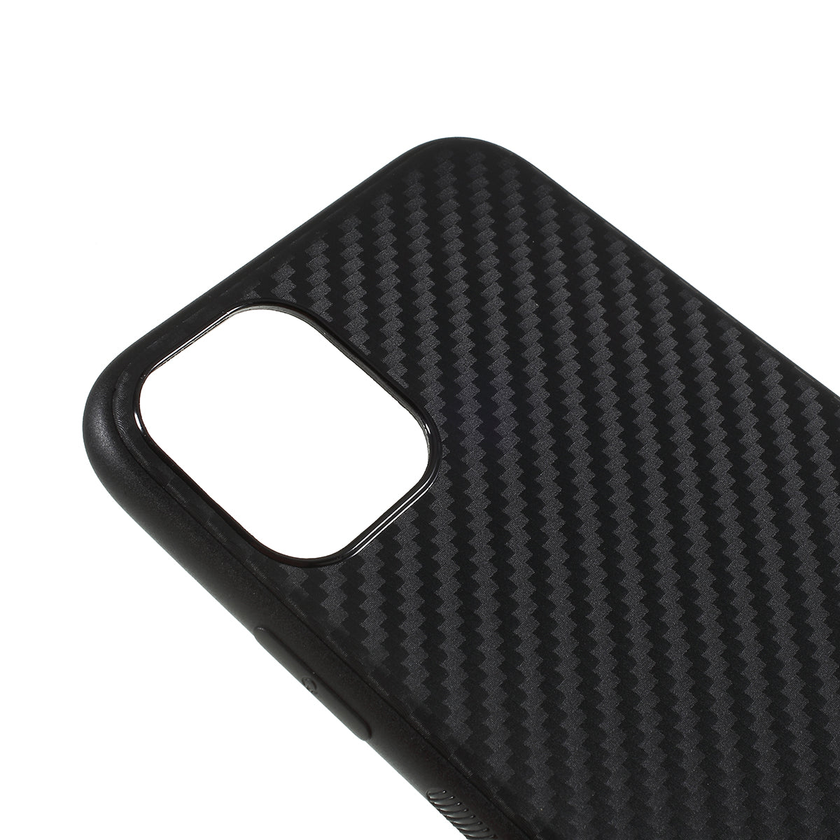Carbon Fiber TPU Mobile Phone Shell Case for iPhone 11 6.1 inch (2019)