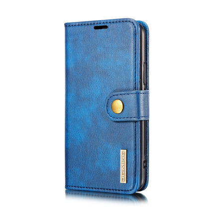 DG.MING Stylish Anti-fingerprint Easy Detechable Split Leather Wallet Flip Folio Case Stand Shockproof PC Inner Cover for iPhone 11 6.1 inch (2019)