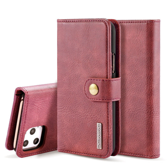 For iPhone 11 Pro Max 6.5 inch (2019) DG.MING Leather with Stand Covering