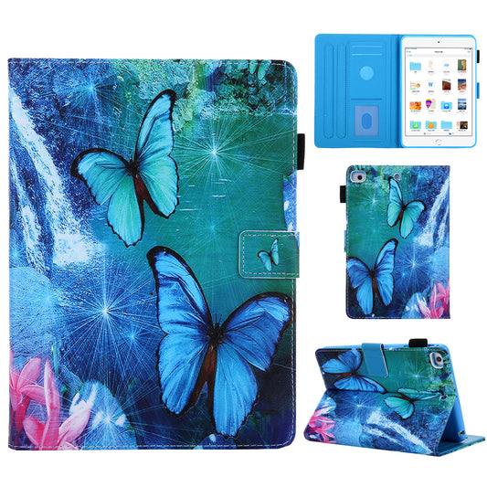 Pattern Printing Leather Stand Tablet Protection Case Cover for iPad mini (2019) 7.9 inch/4/3/2/1