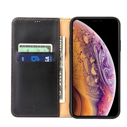 Leather Wallet Stand Flip Phone Shell for iPhone 11 6.1 inch (2019)