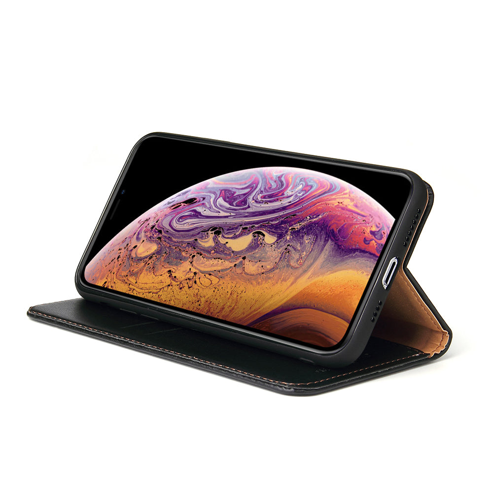 Leather Wallet Stand Flip Phone Shell for iPhone 11 6.1 inch (2019)