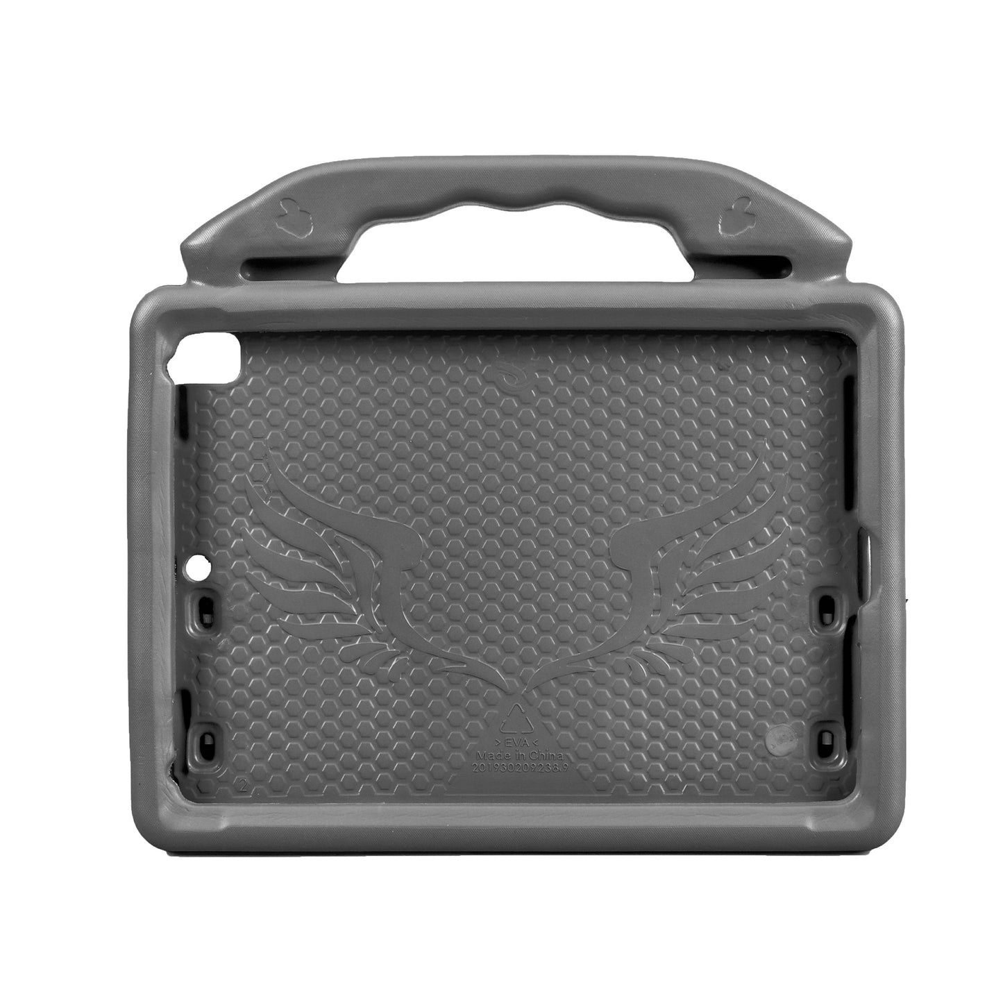 For iPad 9.7-inch (2018) (2017) / iPad Pro 9.7 inch (2016) / iPad Air 2 / iPad Air (2013) Shockproof EVA Thumb Stand Tablet Shell