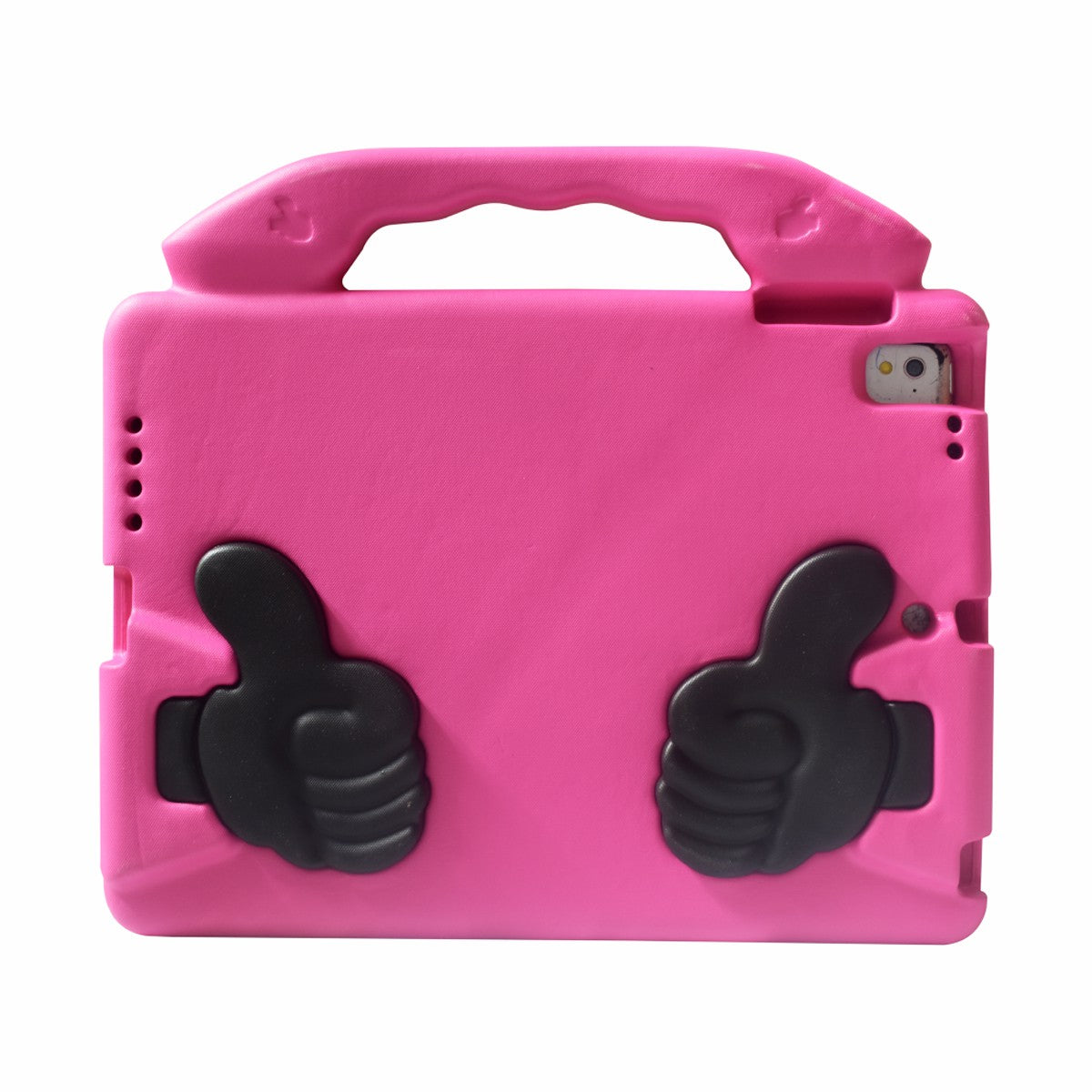 For iPad 9.7-inch (2018) (2017) / iPad Pro 9.7 inch (2016) / iPad Air 2 / iPad Air (2013) Shockproof EVA Thumb Stand Tablet Shell