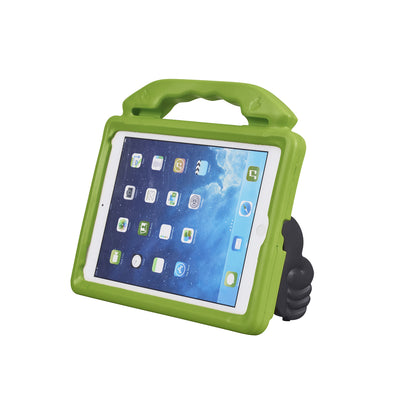 For iPad 9.7-inch (2018) (2017) / iPad Pro 9.7 inch (2016) / iPad Air 2 / iPad Air (2013) Shockproof EVA Thumb Stand Tablet Shell