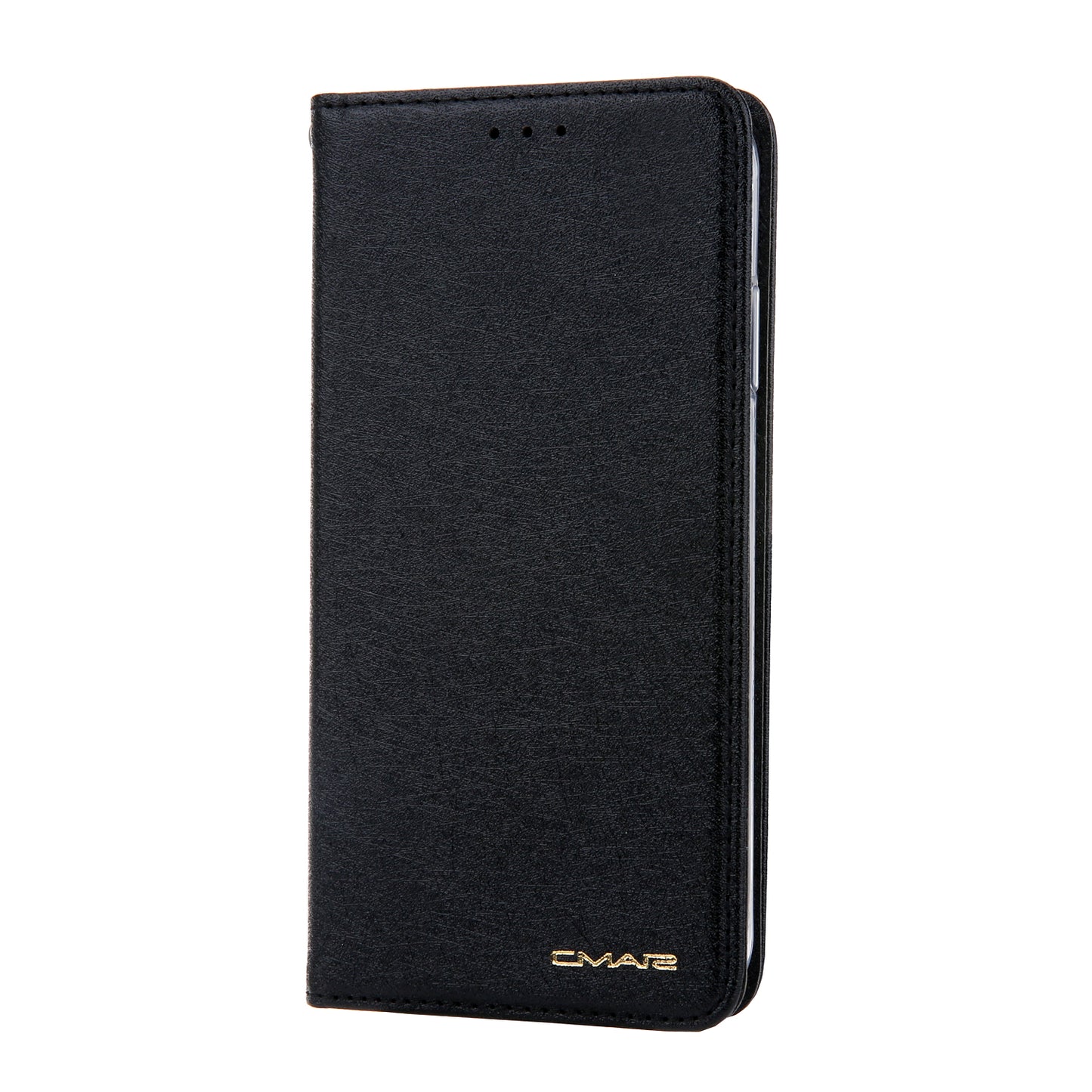 CMAI2 Silk Texture PU Leather with Card Slots Phone Case for iPhone 11 6.1 inch (2019)