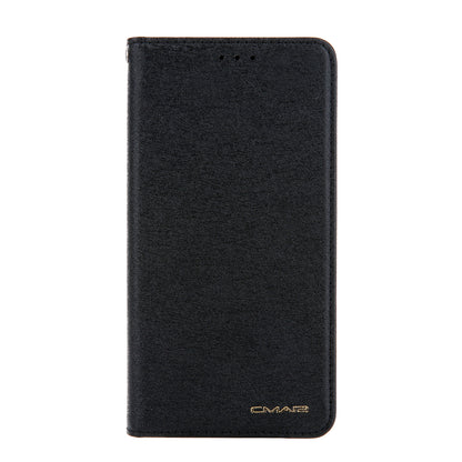 CMAI2 Silk Texture PU Leather with Card Slots Phone Case for iPhone 11 6.1 inch (2019)