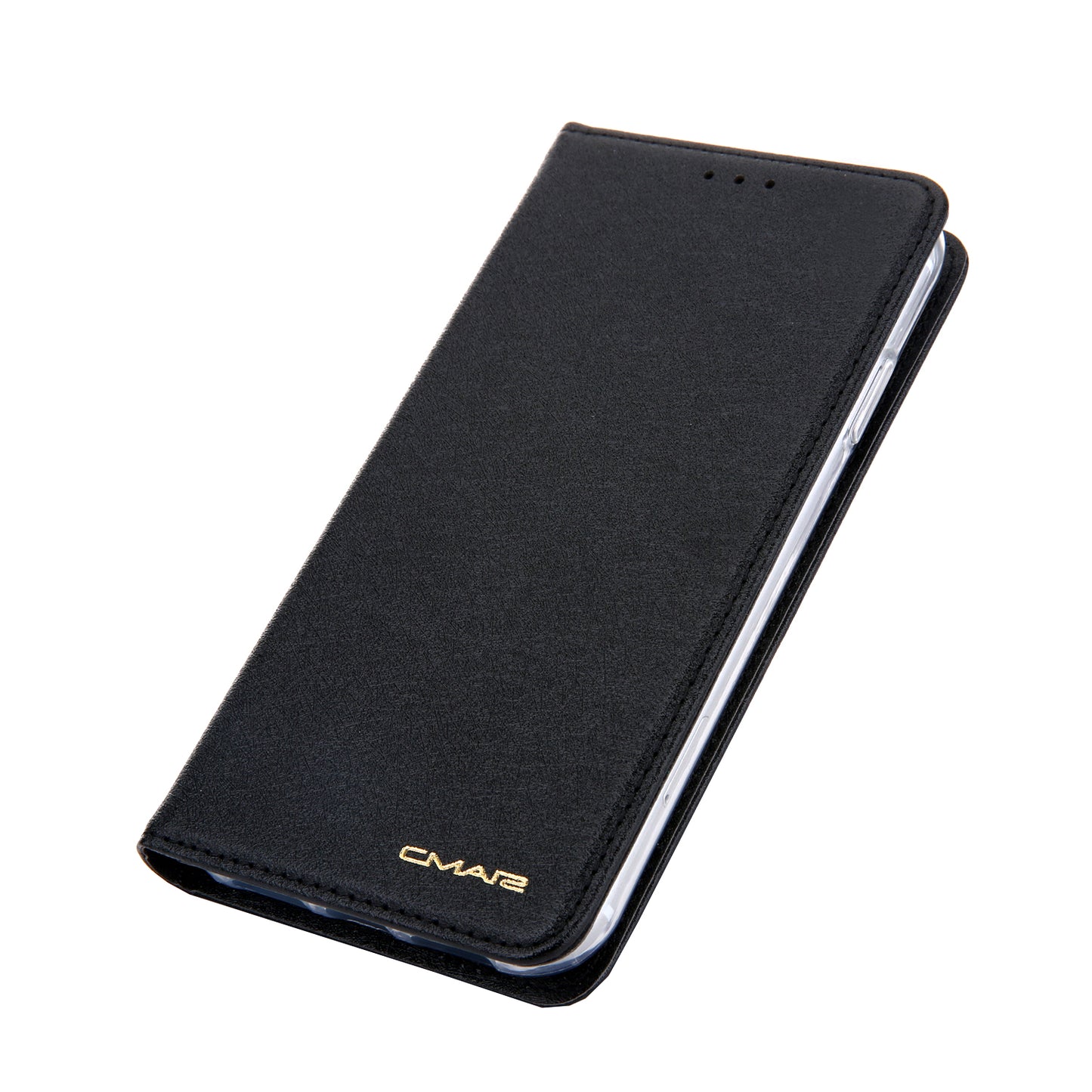 CMAI2 Silk Texture PU Leather with Card Slots Phone Case for iPhone 11 6.1 inch (2019)