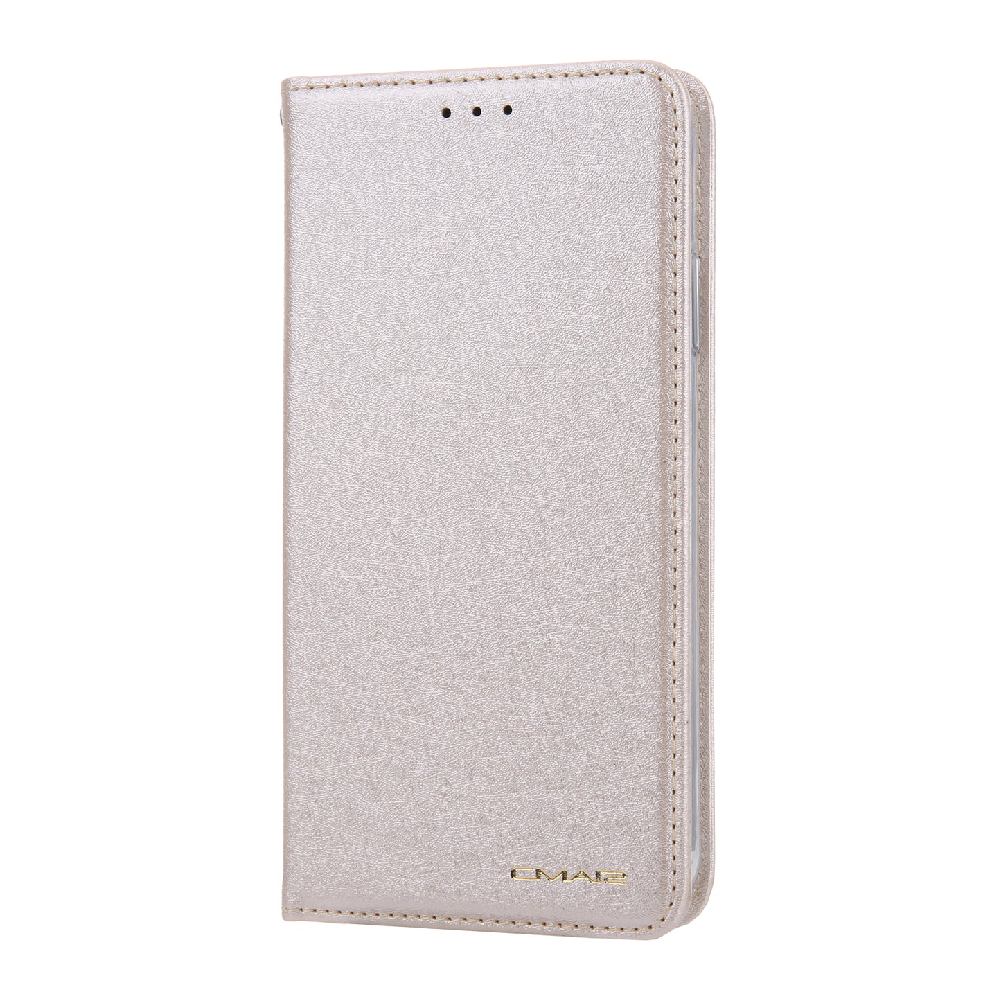 CMAI2 Silk Texture PU Leather with Card Slots Phone Case for iPhone 11 6.1 inch (2019)