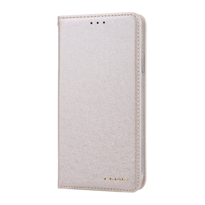 CMAI2 Silk Texture PU Leather with Card Slots Phone Case for iPhone 11 6.1 inch (2019)