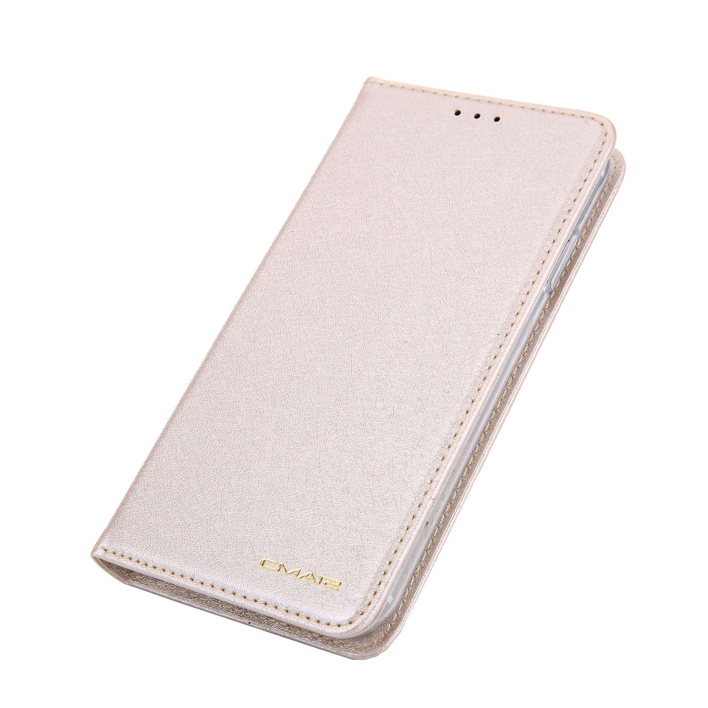 CMAI2 Silk Texture PU Leather with Card Slots Phone Case for iPhone 11 6.1 inch (2019)