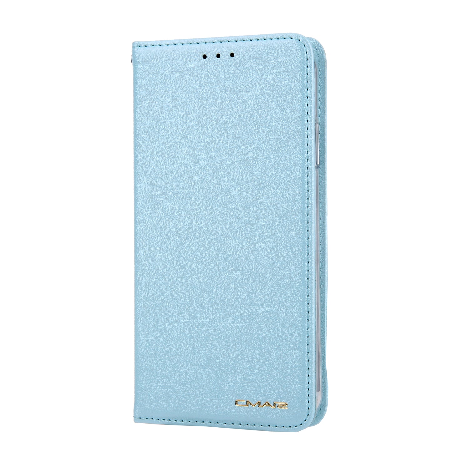 CMAI2 Silk Texture PU Leather with Card Slots Phone Case for iPhone 11 6.1 inch (2019)