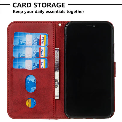 Zipper Pocket Fashion Wallet Stand Flip Leather Phone Case Cover for iPhone XR 6.1 inch