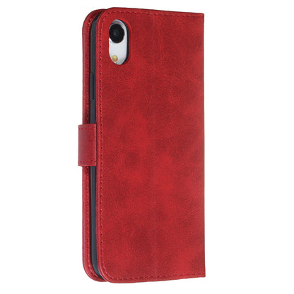 Zipper Pocket Fashion Wallet Stand Flip Leather Phone Case Cover for iPhone XR 6.1 inch