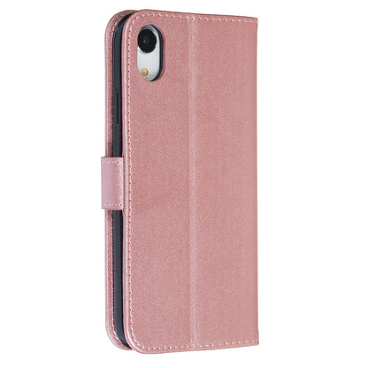 Zipper Pocket Fashion Wallet Stand Flip Leather Phone Case Cover for iPhone XR 6.1 inch