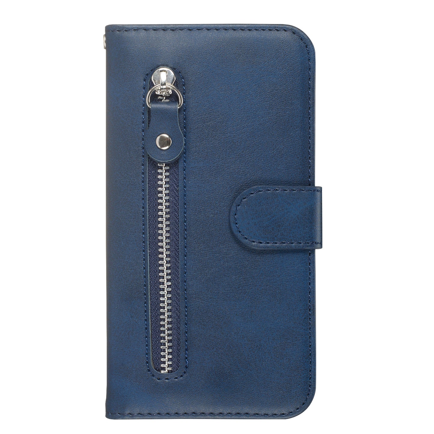 Zipper Pocket Fashion Wallet Stand Flip Leather Phone Case Cover for iPhone XR 6.1 inch