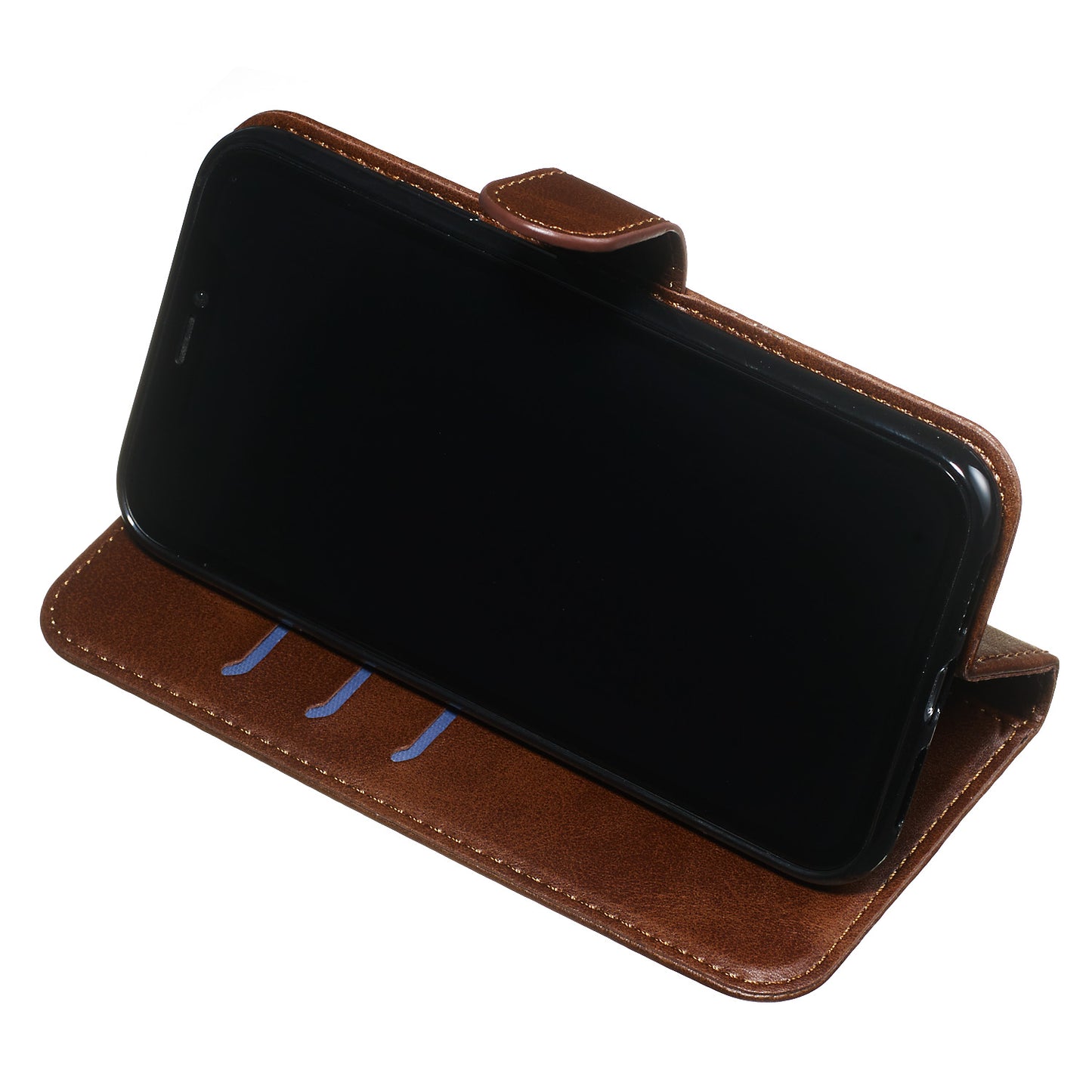 Zipper Pocket Fashion Wallet Stand Flip Leather Phone Case Cover for iPhone XR 6.1 inch