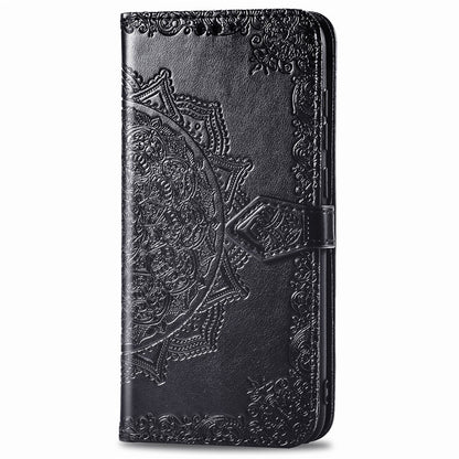 Embossed Mandala Flower Wallet Leather Stand Case for iPhone 11 Pro Max 6.5 inch (2019)