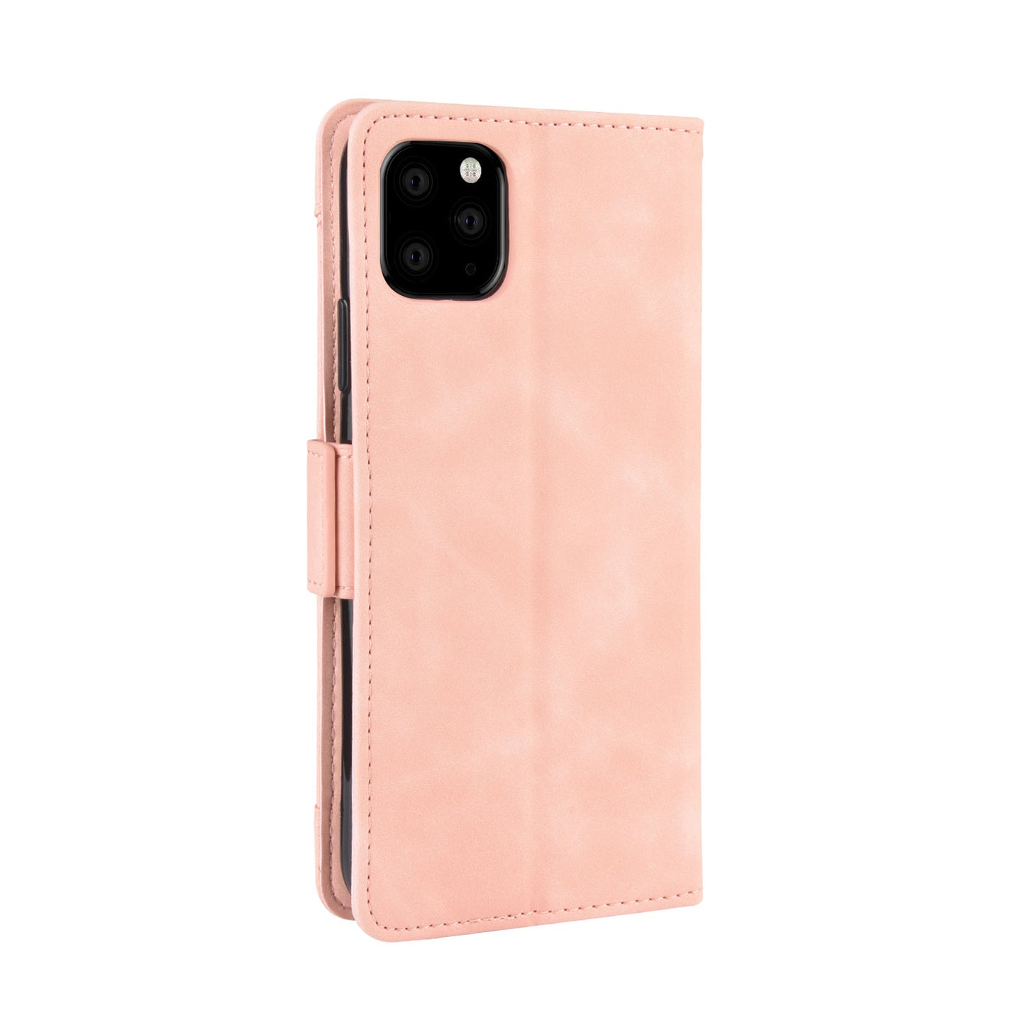 For iPhone 11 Pro Max 6.5 inch (2019) Leather Cell Casing with Multiple Card Slots and Wallet Pocket