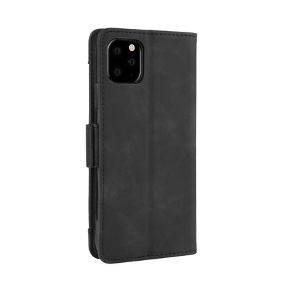 For iPhone 11 Pro Max 6.5 inch (2019) Leather Cell Casing with Multiple Card Slots and Wallet Pocket