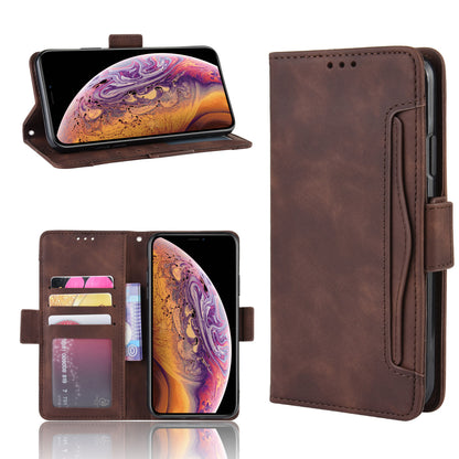 Leather Wallet Cell Casing with Multiple Card Slots for iPhone 11 Pro 5.8 inch (2019)