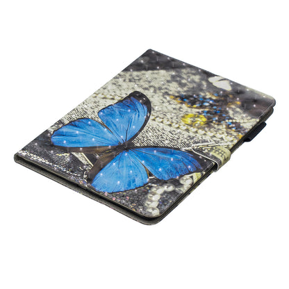 Pattern Printing PU Leather Tablet Case [Wallet Stand] for iPad 9.7-inch (2018) (2017) (2016)/iPad Air 2, Etc