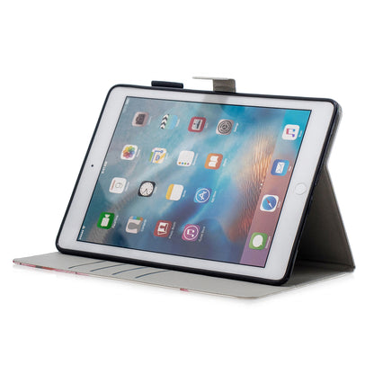 Pattern Printing PU Leather Tablet Case [Wallet Stand] for iPad 9.7-inch (2018) (2017) (2016)/iPad Air 2, Etc