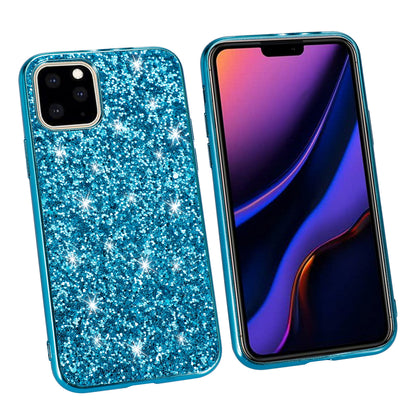 Glittering Sequins Electroplating TPU+PC Phone Shell for iPhone 11 Pro Max 6.5 inch (2019)