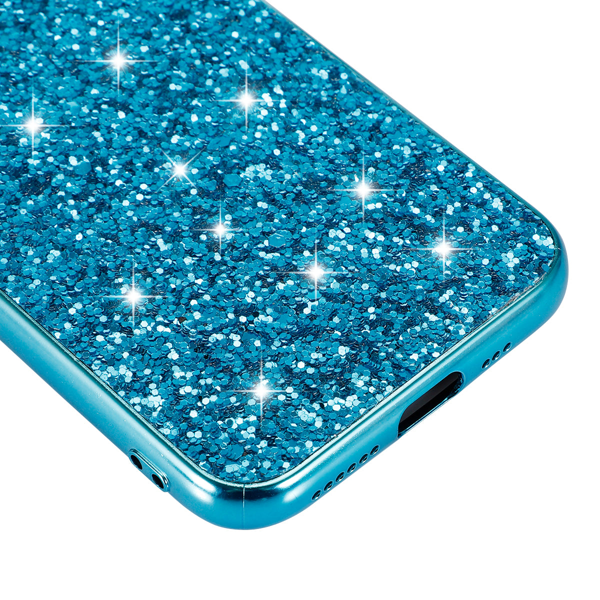 Glittering Sequins Electroplating TPU+PC Phone Shell for iPhone 11 Pro Max 6.5 inch (2019)