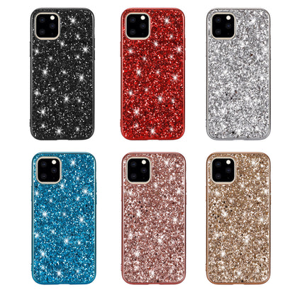 Glittering Sequins Electroplating TPU+PC Phone Shell for iPhone 11 Pro Max 6.5 inch (2019)