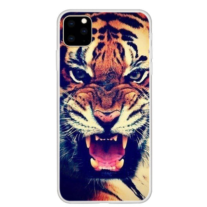 Clear Pattern Printing Soft TPU Back Shell for iPhone 11 6.1-inch (2019)