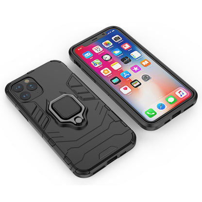 Phone Cover for iPhone 11 Pro 5.8 inch (2019) Finger Ring Kickstand PC + TPU Hybrid Case