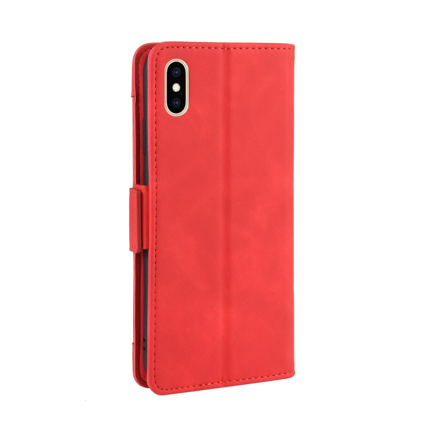 Leather Wallet Stand Phone Cover Case with Multiple Card Slots for iPhone X / XS 5.8 inch