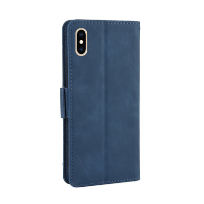 Leather Wallet Stand Phone Cover Case with Multiple Card Slots for iPhone X / XS 5.8 inch