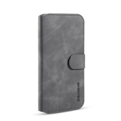 DG.MING Retro Style Wallet Leather Stand Case for iPhone 11 6.1-inch (2019)