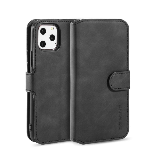 DG.MING Retro Style Wallet Leather Stand Case for iPhone 11 Pro 5.8-inch (2019)
