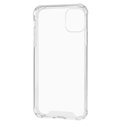 For iPhone 11 6.1 inch Acrylic + TPU Bumper Protective Case High Impact Protective Clear Phone Cover