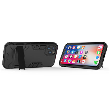 Plastic + TPU Mobile Phone Covering with Kickstand for iPhone 11 Pro Max 6.5 inch (2019)