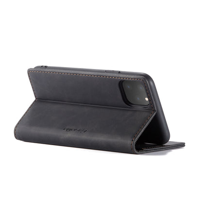 CASEME 013 Series Auto-absorbed Flip Leather Wallet Case for iPhone 11 Pro Max 6.5 inch (2019)