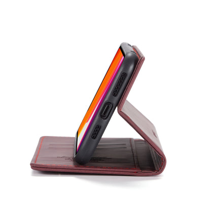 CASEME 013 Series Auto-absorbed Flip Leather Wallet Case for iPhone 11 Pro Max 6.5 inch (2019)
