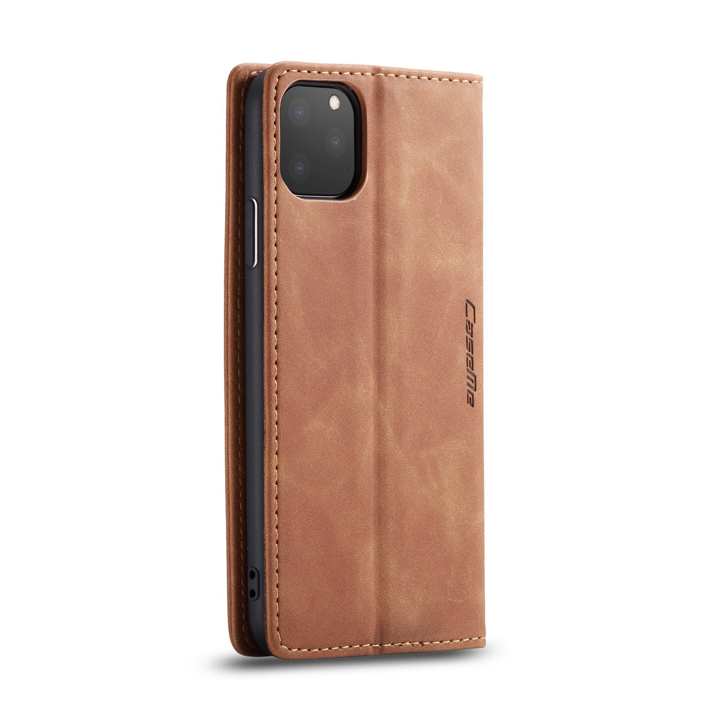 CASEME 013 Series Auto-absorbed Flip Leather Wallet Case for iPhone 11 Pro Max 6.5 inch (2019)