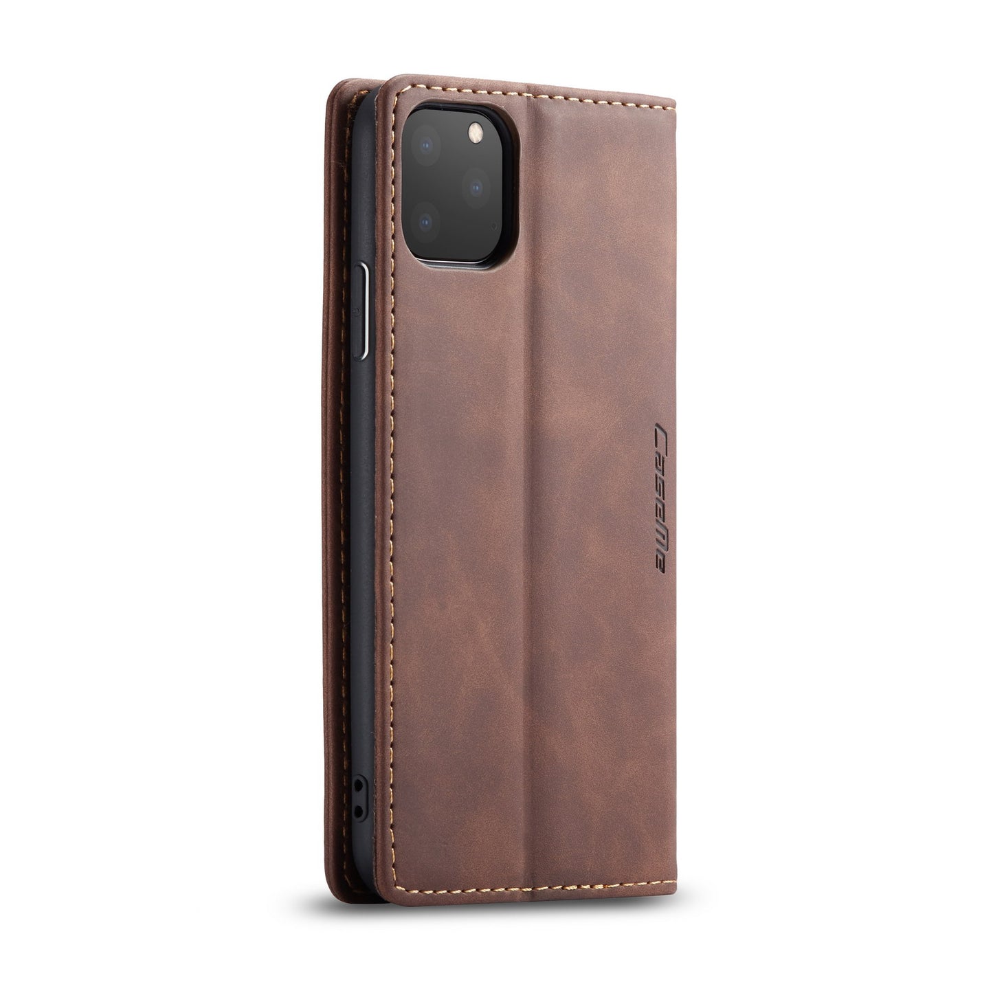 CASEME 013 Series Auto-absorbed Flip Leather Wallet Case for iPhone 11 Pro Max 6.5 inch (2019)