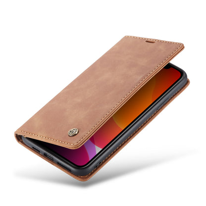 CASEME 013 Series Auto-absorbed Leather Wallet Case for iPhone 11 Pro 5.8-inch (2019)