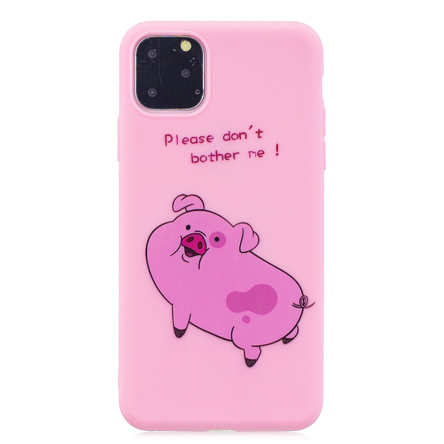 Pattern Printing Soft TPU Back Shell with Handy Strap for iPhone 11 6.1-inch (2019)