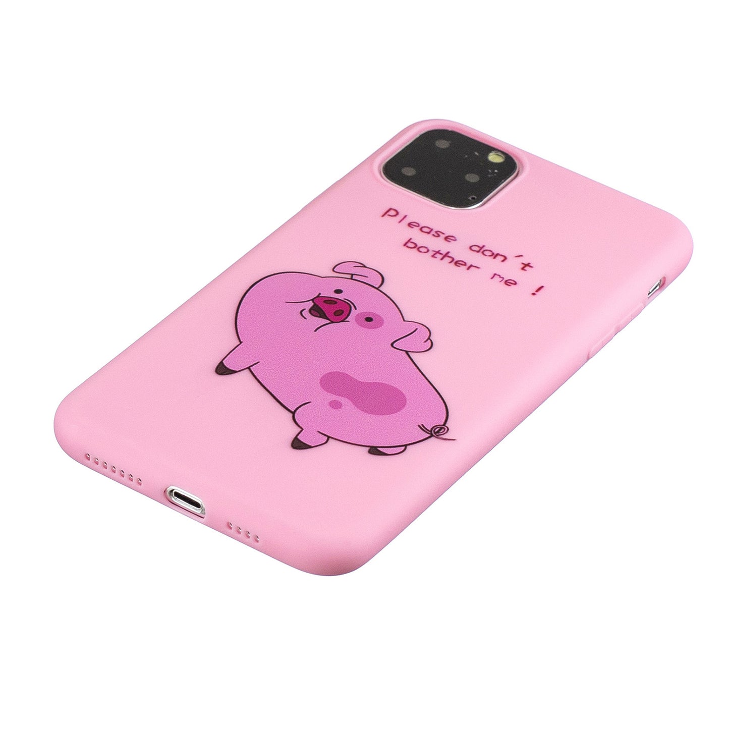 Pattern Printing Soft TPU Back Shell with Handy Strap for iPhone 11 6.1-inch (2019)